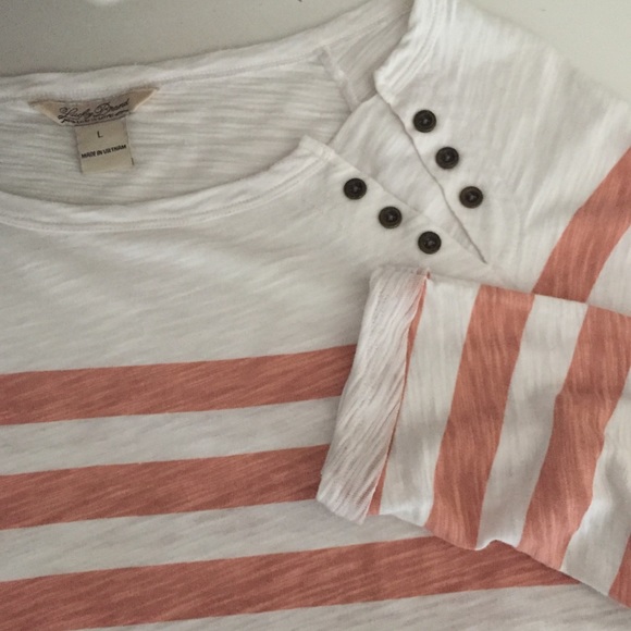 Lucky Brand Tops - Lucky brand size large striped shirt